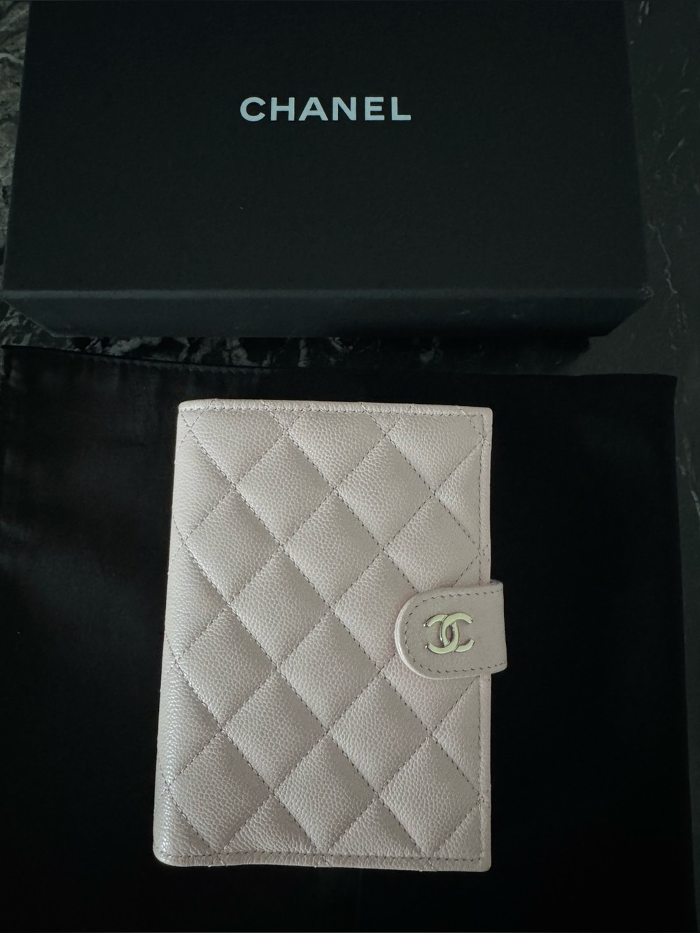 Chanel Classic Passport Holder in Light Pink